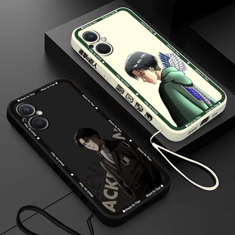 Oppo A78 - Cover di Lusso Attack On Titan