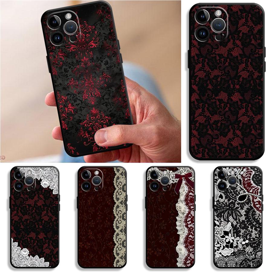 Apple Iphone 15 Pro Max - Custodia per telefono in pizzo sexy