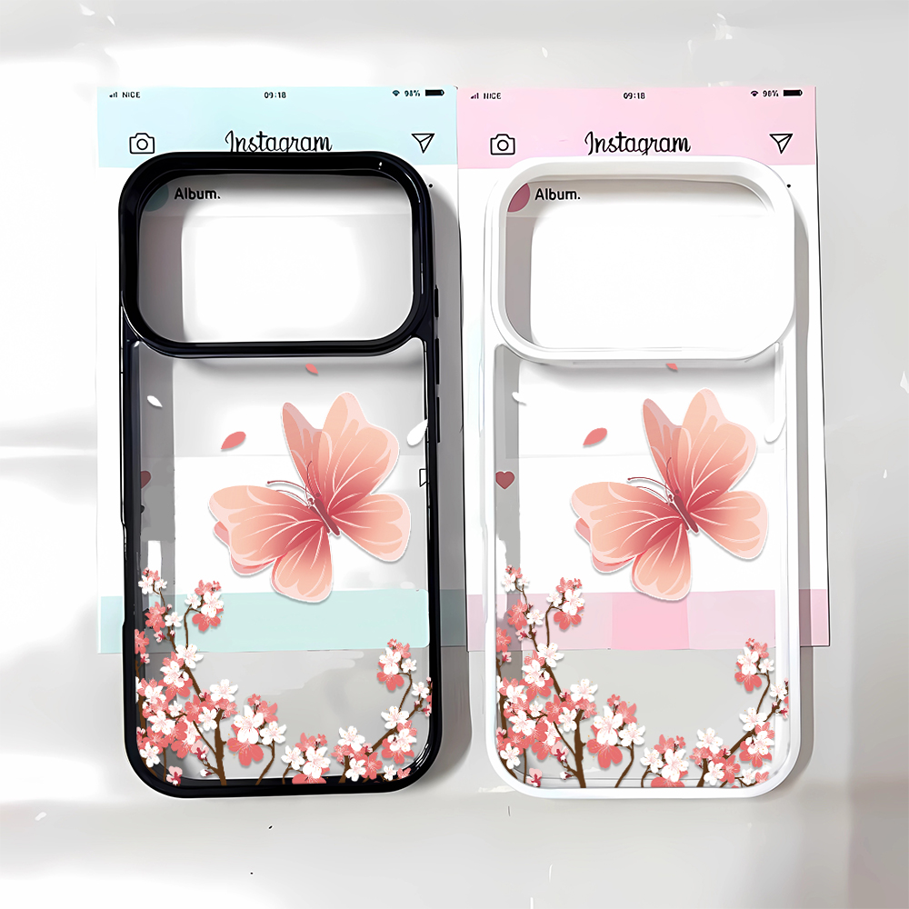 Apple Iphone 15 Pro Max - Custodia Protettiva Moderna Rosa Ciliegia Morbida