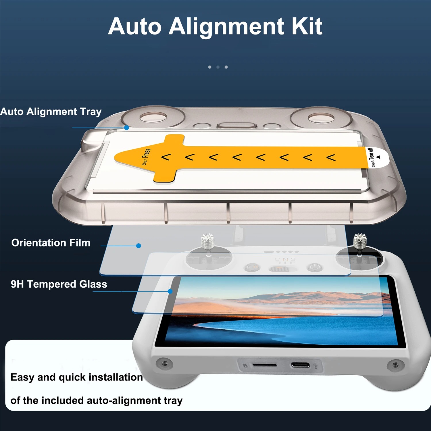 Per DJI Flip/Air3/3S/Mini3/4pr - Glass Protector Auto recensione e prezzo